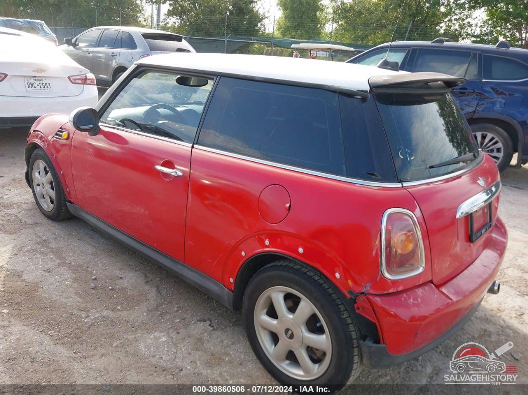 WMWMF335X7TT52579 2007 MINI COOPER photo no. 3