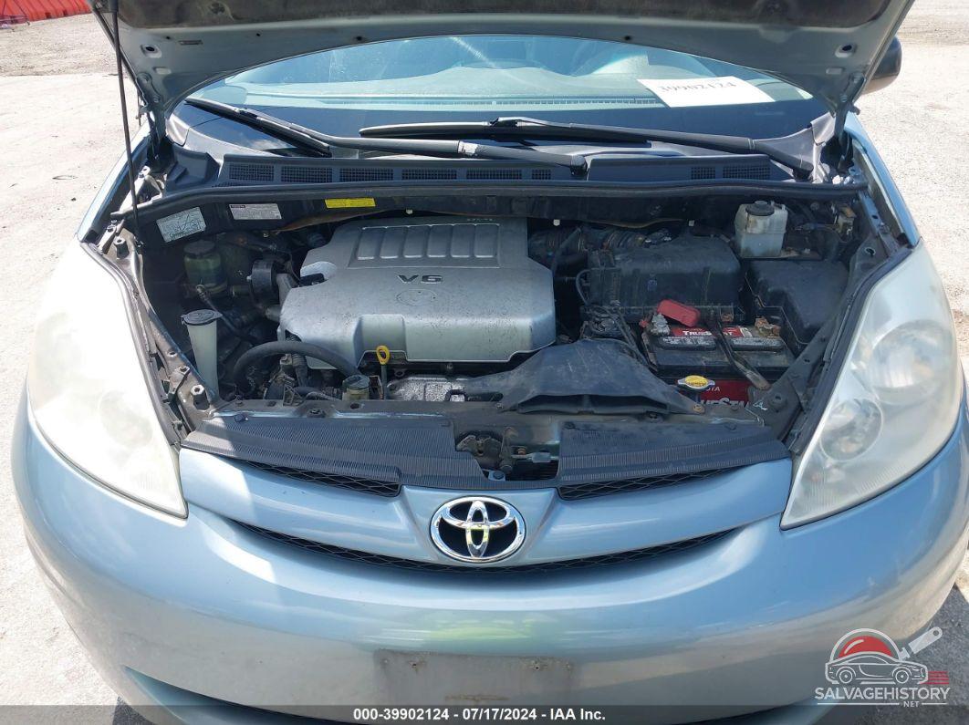 5TDZK23C68S102348 2008 TOYOTA SIENNA photo no. 10