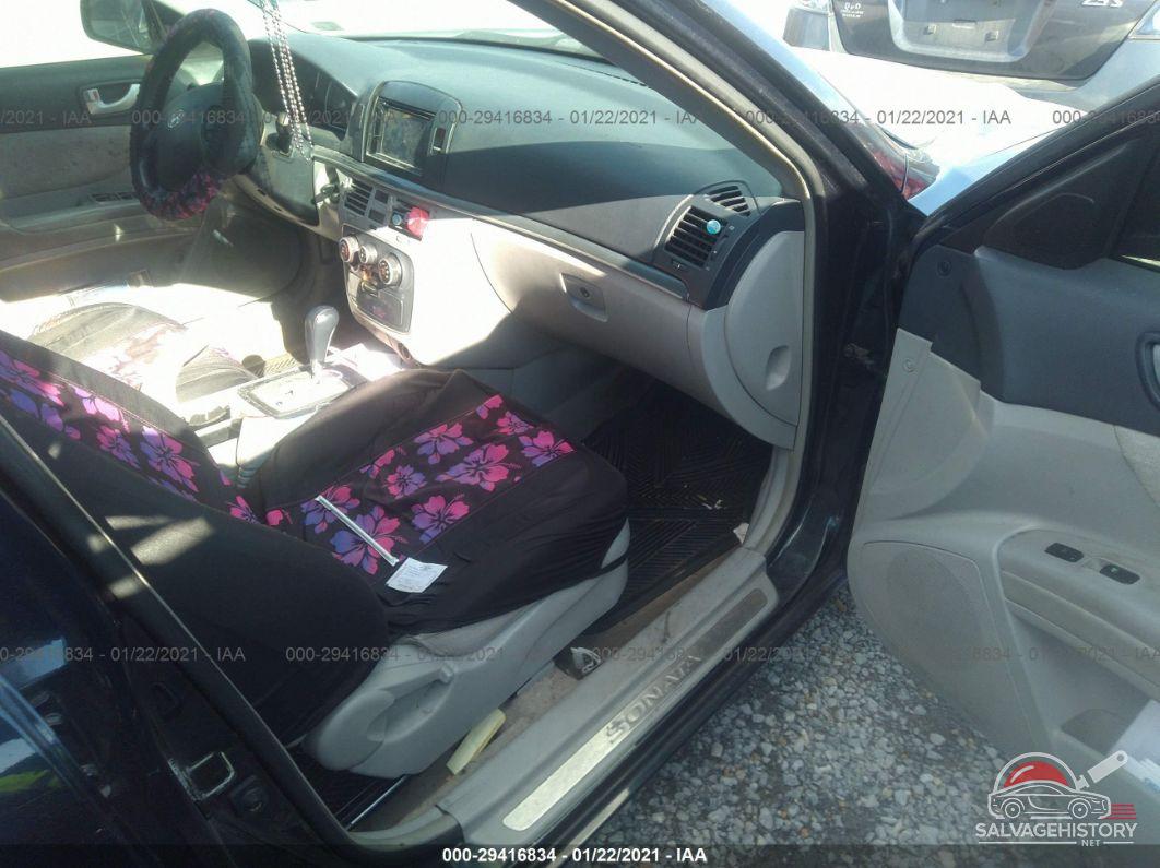 5NPEU46F16H101606 2006 HYUNDAI SONATA photo no. 8