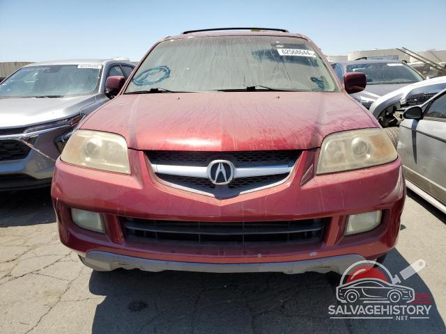 2HNYD18816H510346 2006 ACURA MDX photo no. 5