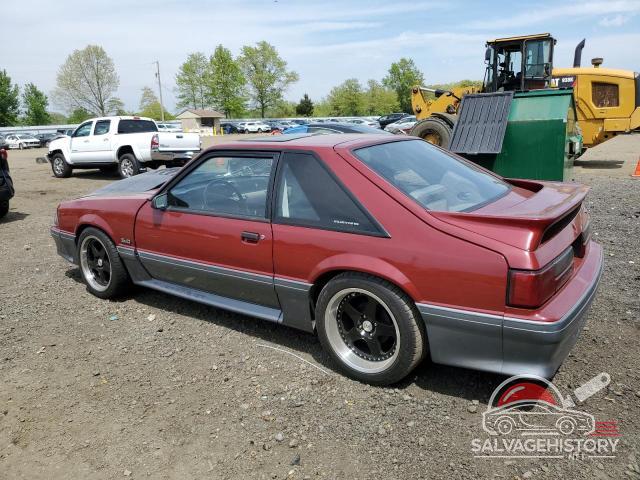 1FACP42E0MF182929 1991 FORD MUSTANG photo no. 2