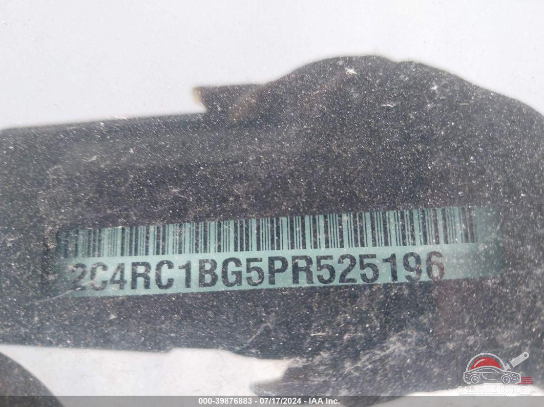 2C4RC1BG5PR525196 2023 CHRYSLER PACIFICA photo no. 9