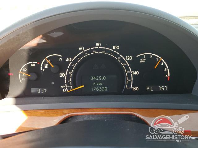 WDBNG70J33A345426 2003 MERCEDES-BENZ S-CLASS photo no. 9