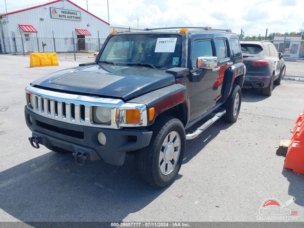 5GTDN13E978217129 2007 HUMMER H3 SUV photo no. 2