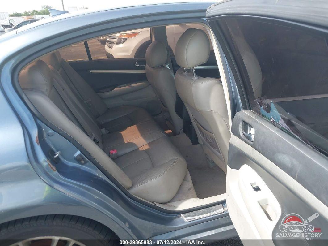 JNKBV61E68M226599 2008 INFINITI G35 photo no. 8