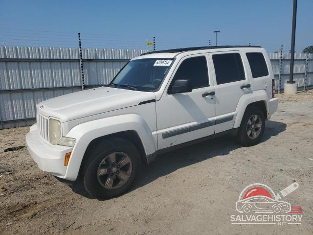 1J8GP28K58W210980 2008 JEEP LIBERTY photo no. 2