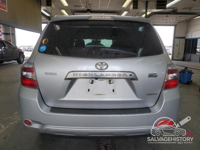 JTEEW44A082010280 2008 TOYOTA HIGHLANDER photo no. 6