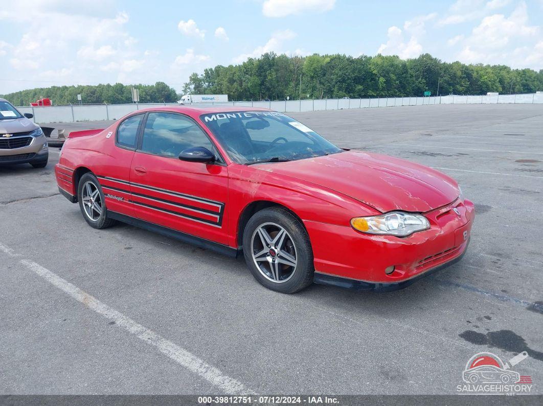 2G1WZ151849330545 2004 CHEVROLET MONTE CARLO photo no. 1
