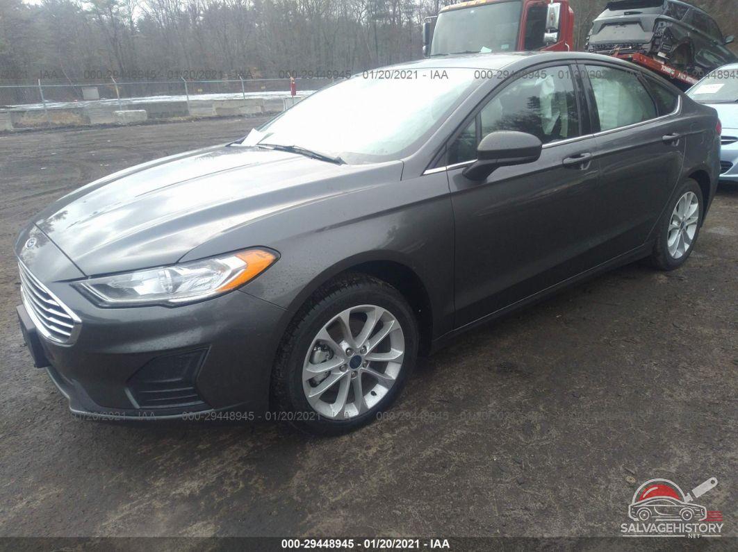 3FA6P0LU3LR142258 2020 FORD FUSION HYBRID photo no. 2