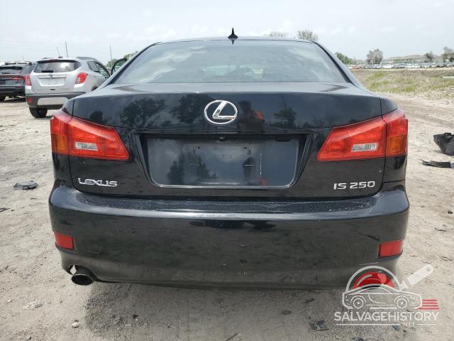 JTHBK262685060479 2008 LEXUS IS photo no. 6