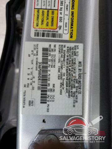 3FA6P0HR4DR117181 2013 FORD FUSION photo no. 12