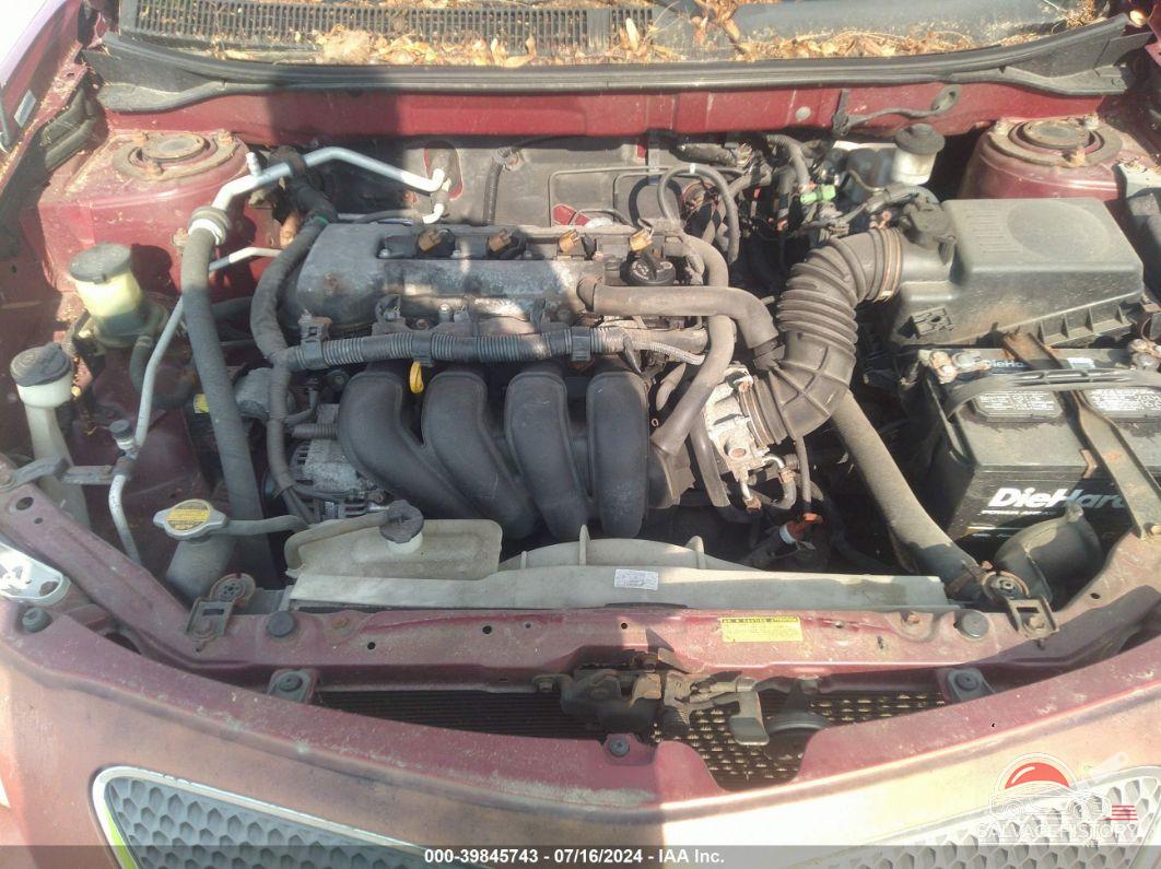 5Y2SL63865Z415637 2005 PONTIAC VIBE photo no. 10