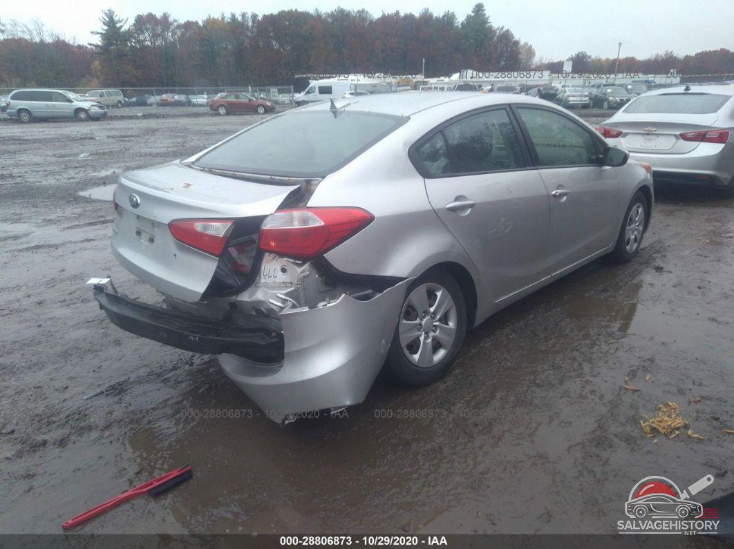 KNAFK4A61F5302386 2015 KIA FORTE photo no. 4