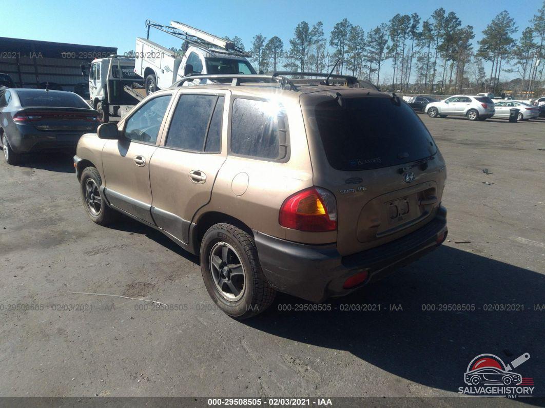 KM8SC13D84U730446 2004 HYUNDAI SANTA FE photo no. 3