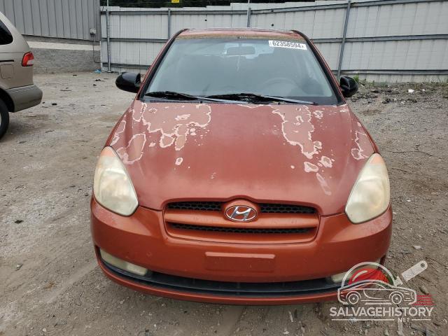 KMHCN36CX7U031059 2007 HYUNDAI ACCENT photo no. 5
