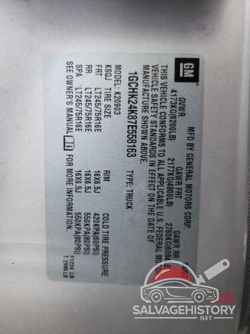 1GCHK24K87E558163 2007 CHEVROLET ALL Models photo no. 12