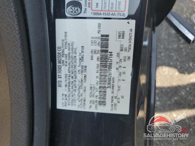 3LNHM26T98R657164 2008 LINCOLN MKZ photo no. 12
