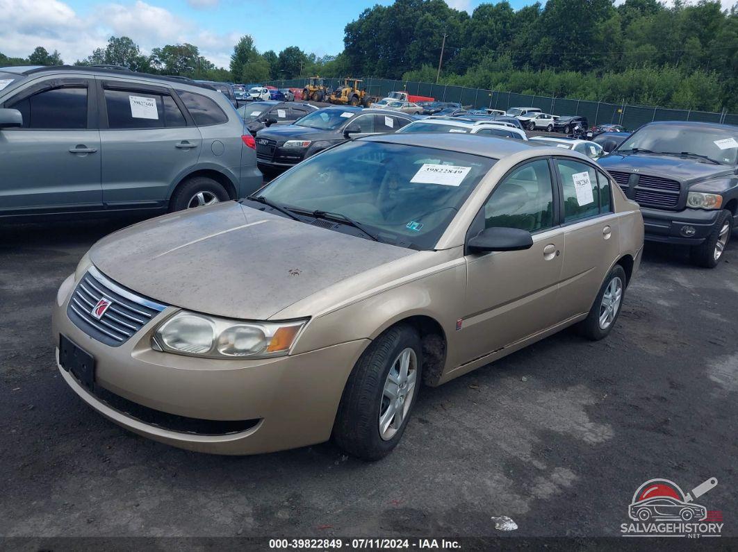 1G8AJ55F57Z110277 2007 SATURN ION photo no. 2